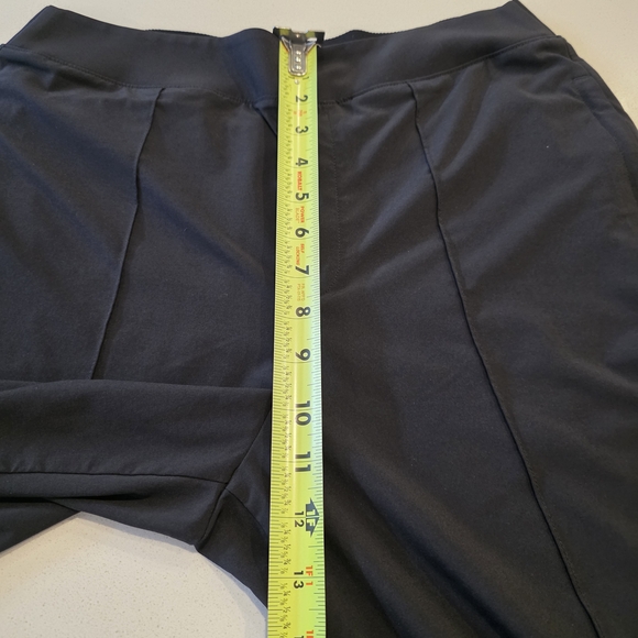 Athleta Vienna Slim Pants Black Size 8 Work Career Stretch - Picture 11 of 13